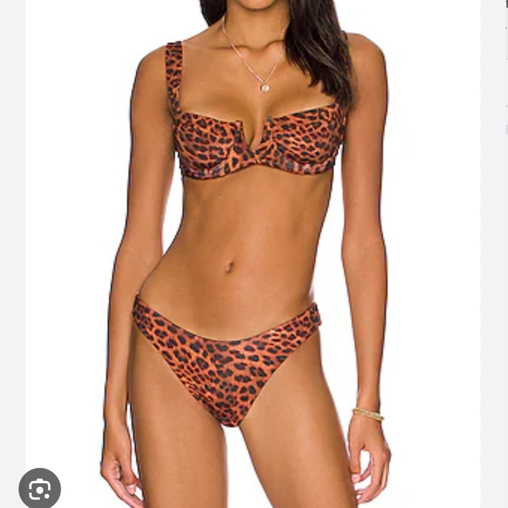 Monday Swimwear Clovelley Top & Capri Thong in Dark Jaguar